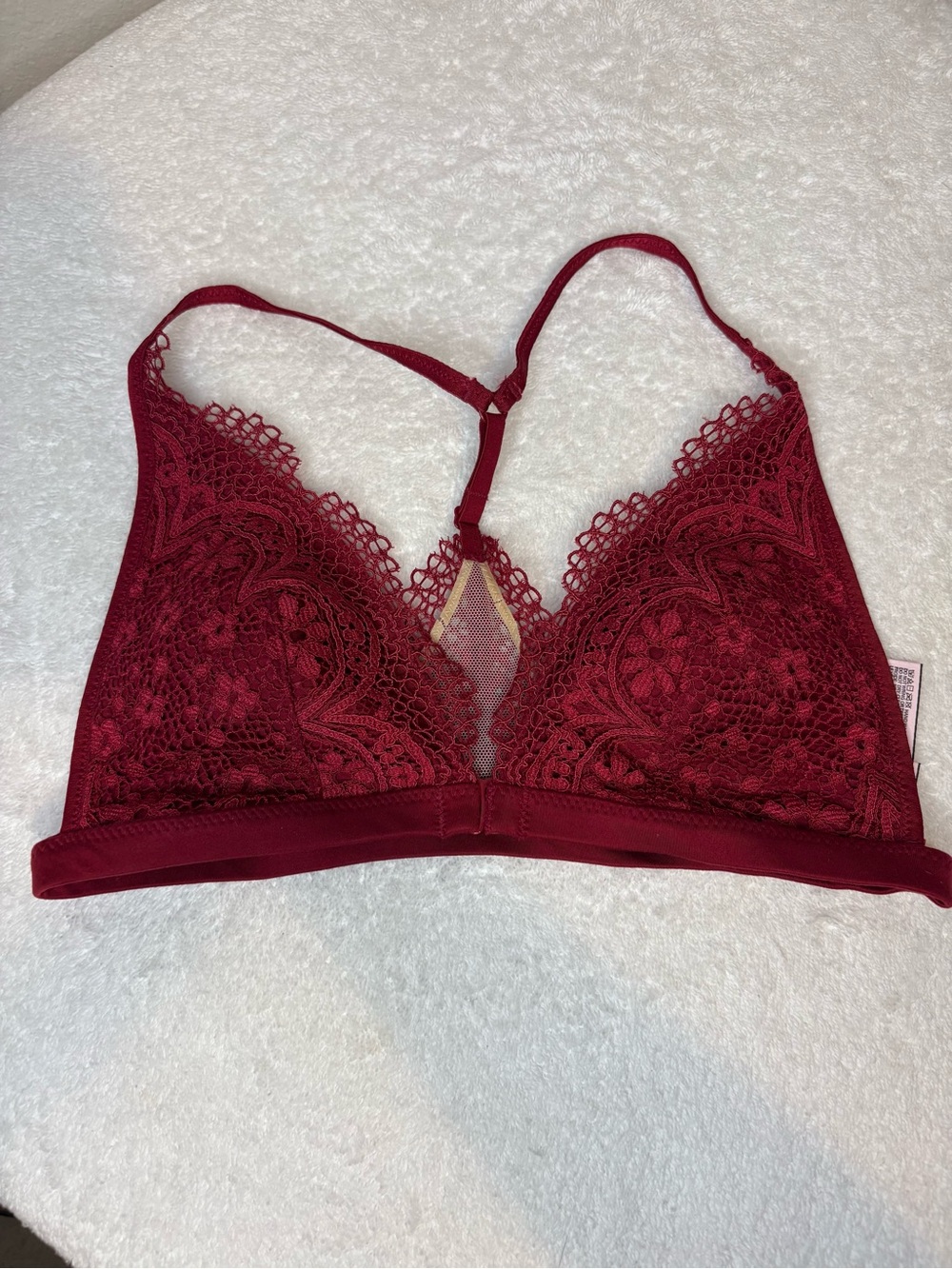 Victoria’s Secret Lace Bralette - Wine Red